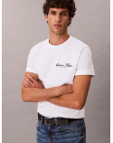 CALVIN KLEIN t-shirt logo cucito