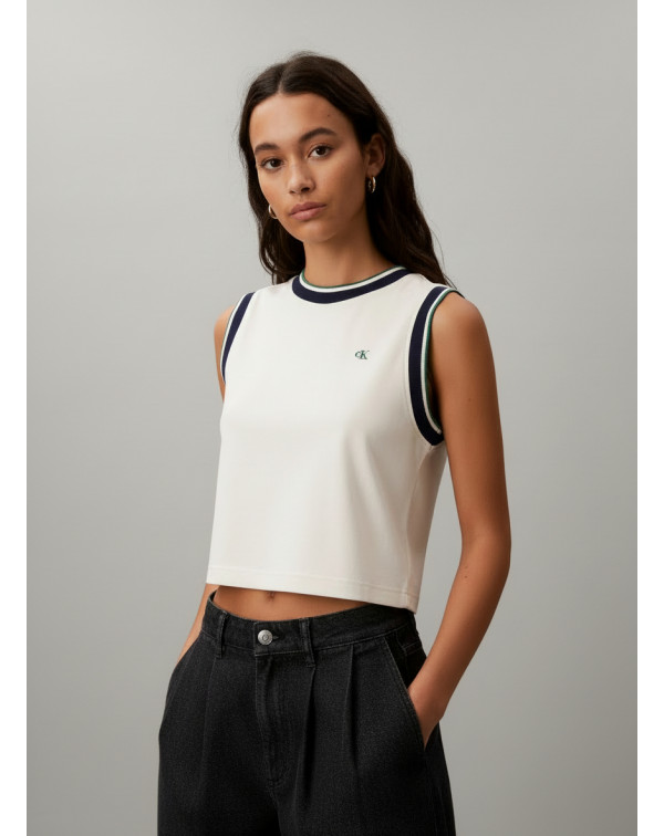 CALVIN KLEIN SMANICATA CORTA LOGO