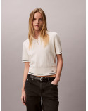CALVIN KLEIN maglia tessuto intrecciato