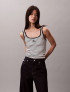 CALVIN KLEIN CANOTTA A COSRINE RIGATA