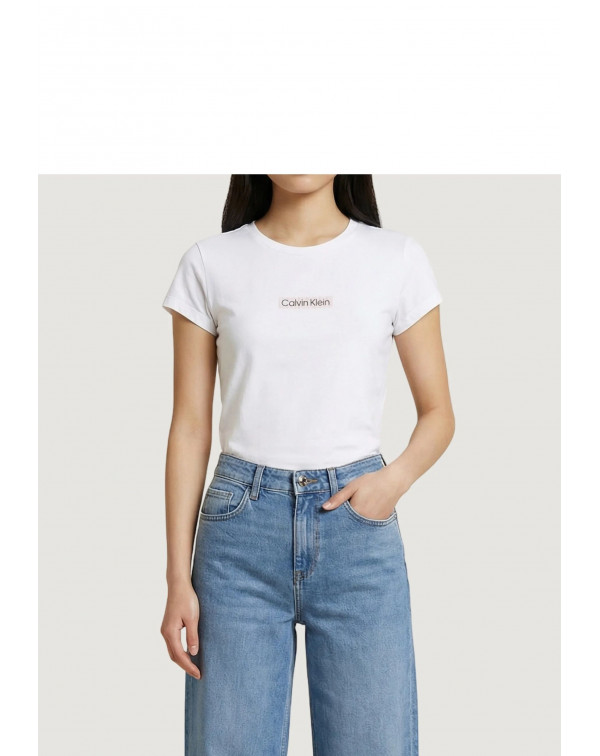 CALVIN KLEIN T-SHIRT LOGO ORIZZONTALE