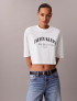 CALVIN KLEIN T-SHIRT LOGO COLLEGE NEW YORK