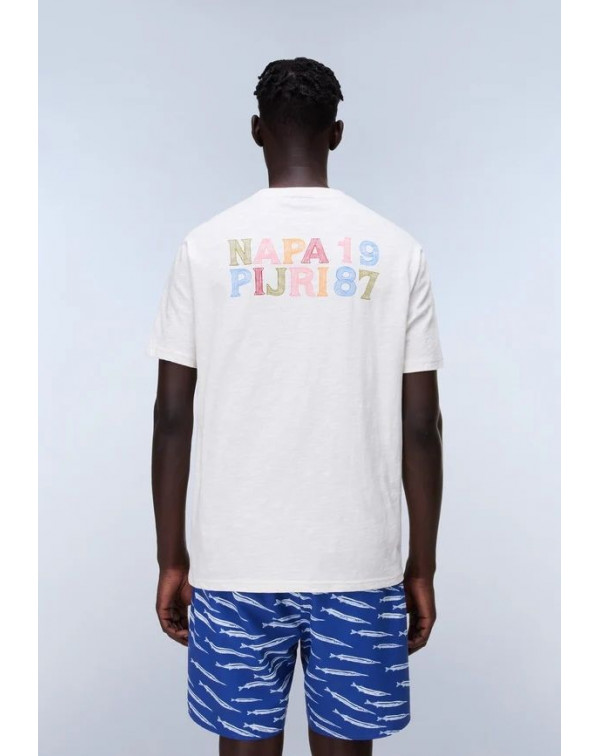 NAPAPIJRI T-SHIRT LOGO ELIOR