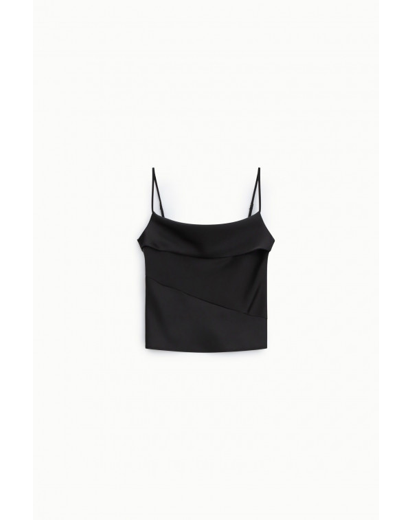 IMPERIAL TOP CON SCOLLO A CASCATA