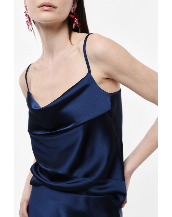 IMPERIAL TOP CON SCOLLO A CASCATA