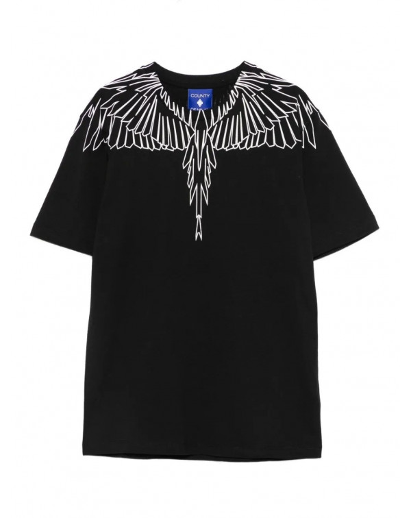 COUNTY OF MILAN T-SHIRT STAMPA ALI