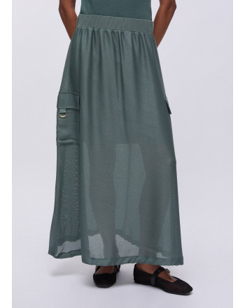 LIU.JO GONNA LUNGA IN MESH