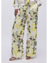 LIU.JO PANTALONI IN RASO STAMPA FLOREALE