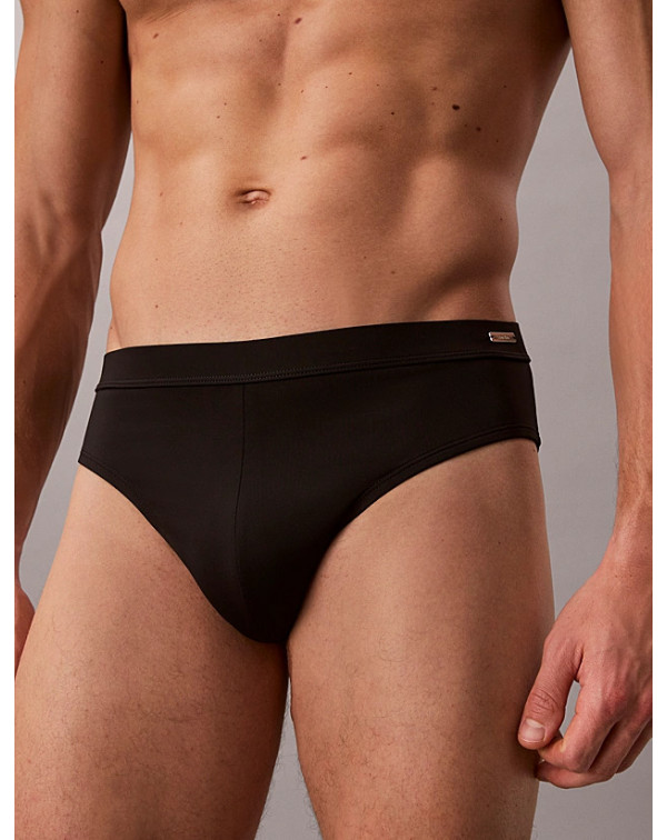 CALVIN KLEIN SLIP MARE TINTA UNITA