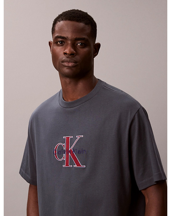 CALVIN KLEIN T-SHIRT MONOGRAMMA