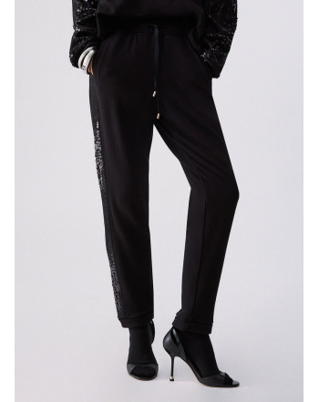LIU.JO PANTALONI IN FELPA CON PAILLETTES