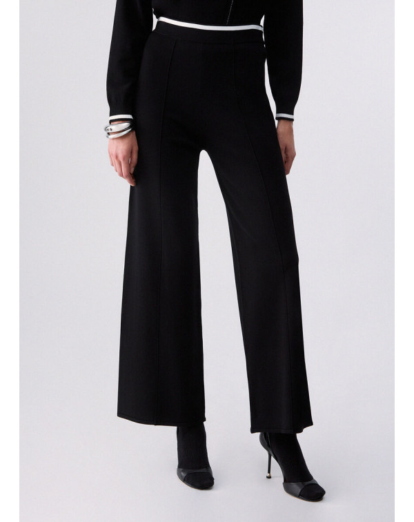 LIU.JO PANTALONI IN MAGLIA IN VISCOSA