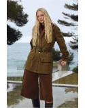 MOLLY BRACKEN parka con cintura