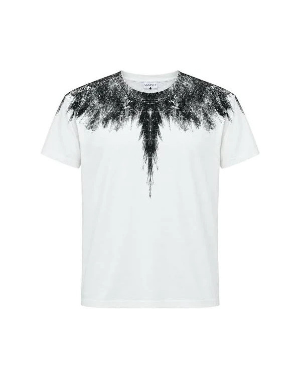 COUNTY OF MILAN T-SHIRT STAMPA ALI