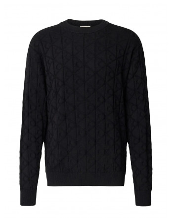 CALVIN KLEIN MAGLIONE LOGO LOSANGATO