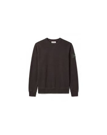 CALVIN KLEIN FELPA GIRO LOGO PATCH