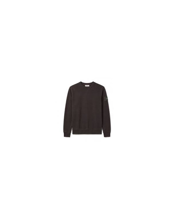 CALVIN KLEIN FELPA GIRO LOGO PATCH