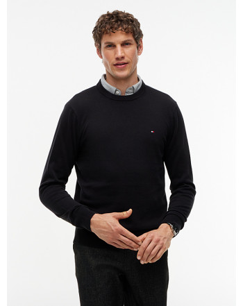 TOMMY HILFIGER PULLOVER IN CASHMERE LOGO