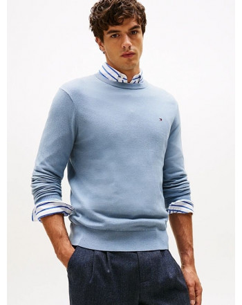 TOMMY HILFIGER PULLOVER IN CASHMERE LOGO