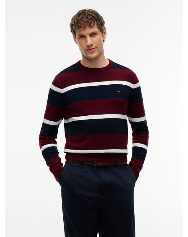 TOMMY HILFIGER PULLOVER IN CASHMERE LOGO
