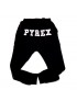 PYREX pantalone logo nero